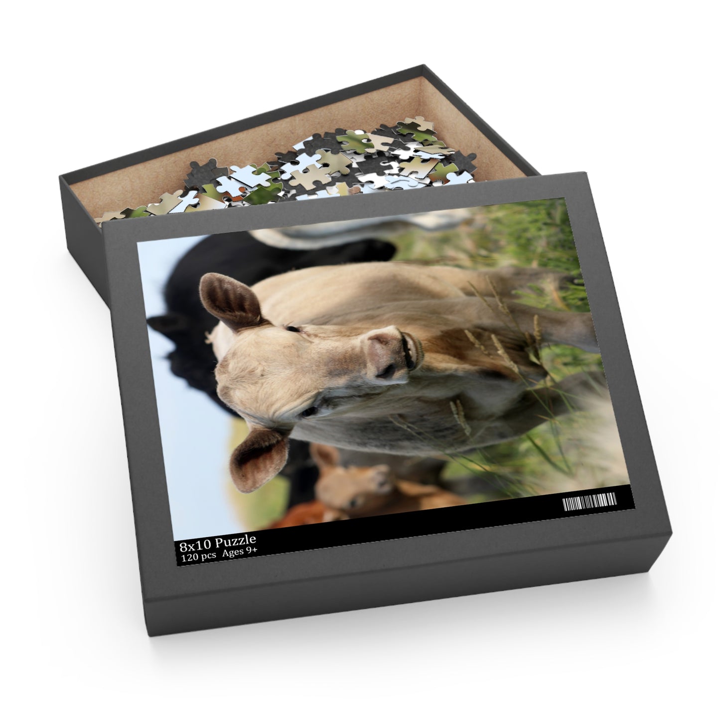 Picture Perfect Cow Puzzle (120, 252, 500-Piece)