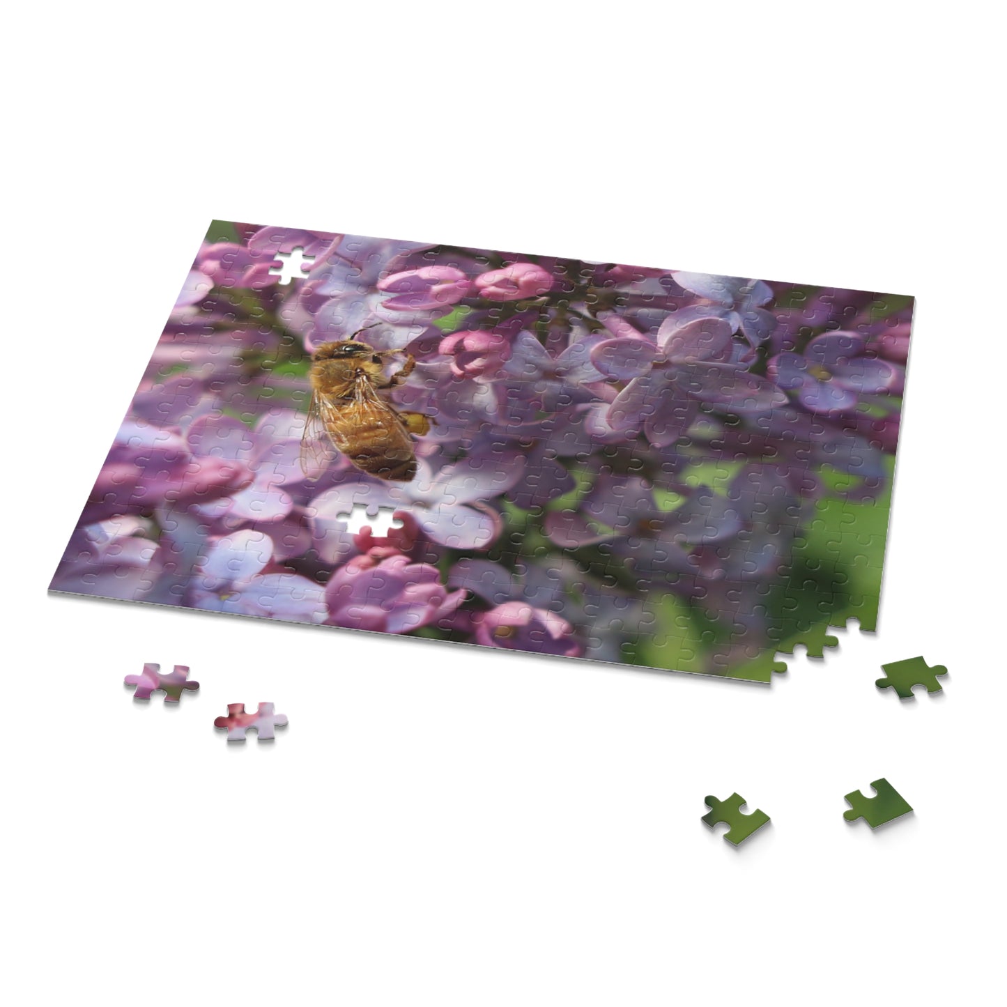 Bee and Lilacs Puzzle (120, 252, 500-Piece)