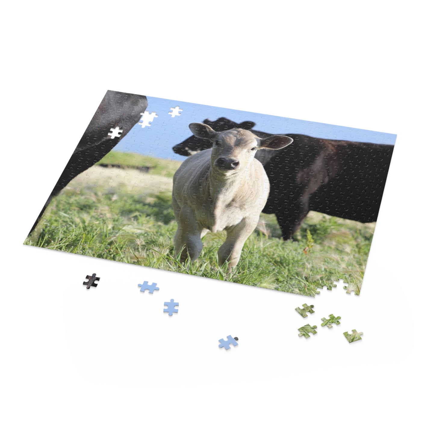 Spring Time Calf Puzzle (120, 252, 500-Piece)