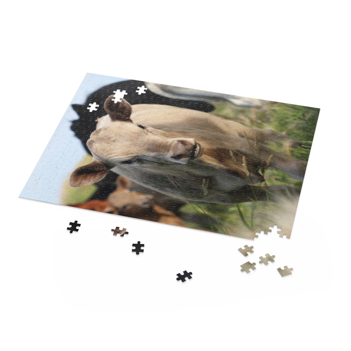 Picture Perfect Cow Puzzle (120, 252, 500-Piece)