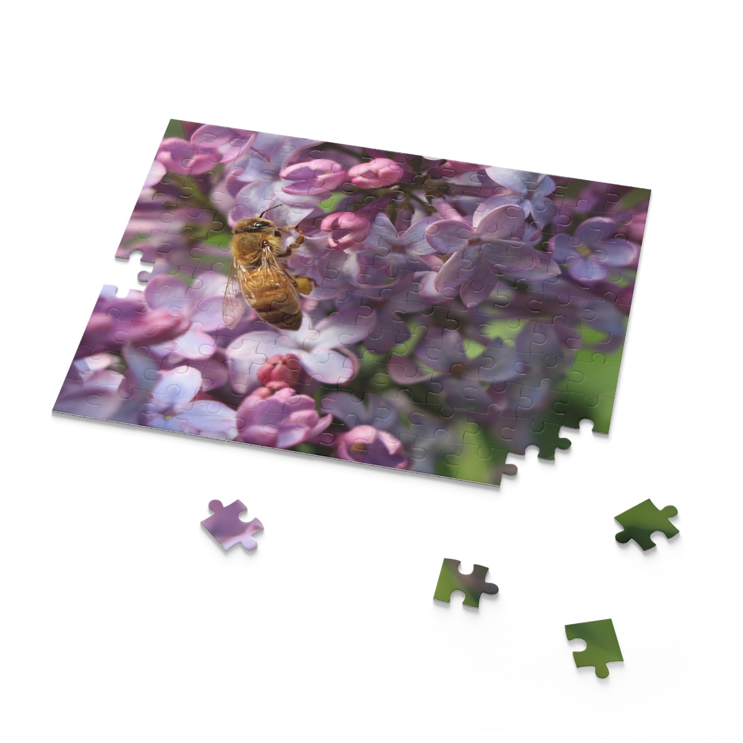 Bee and Lilacs Puzzle (120, 252, 500-Piece)