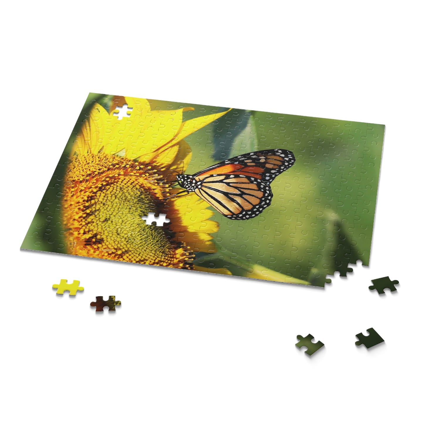 Monarch in August Puzzle (120, 252, 500-Piece)