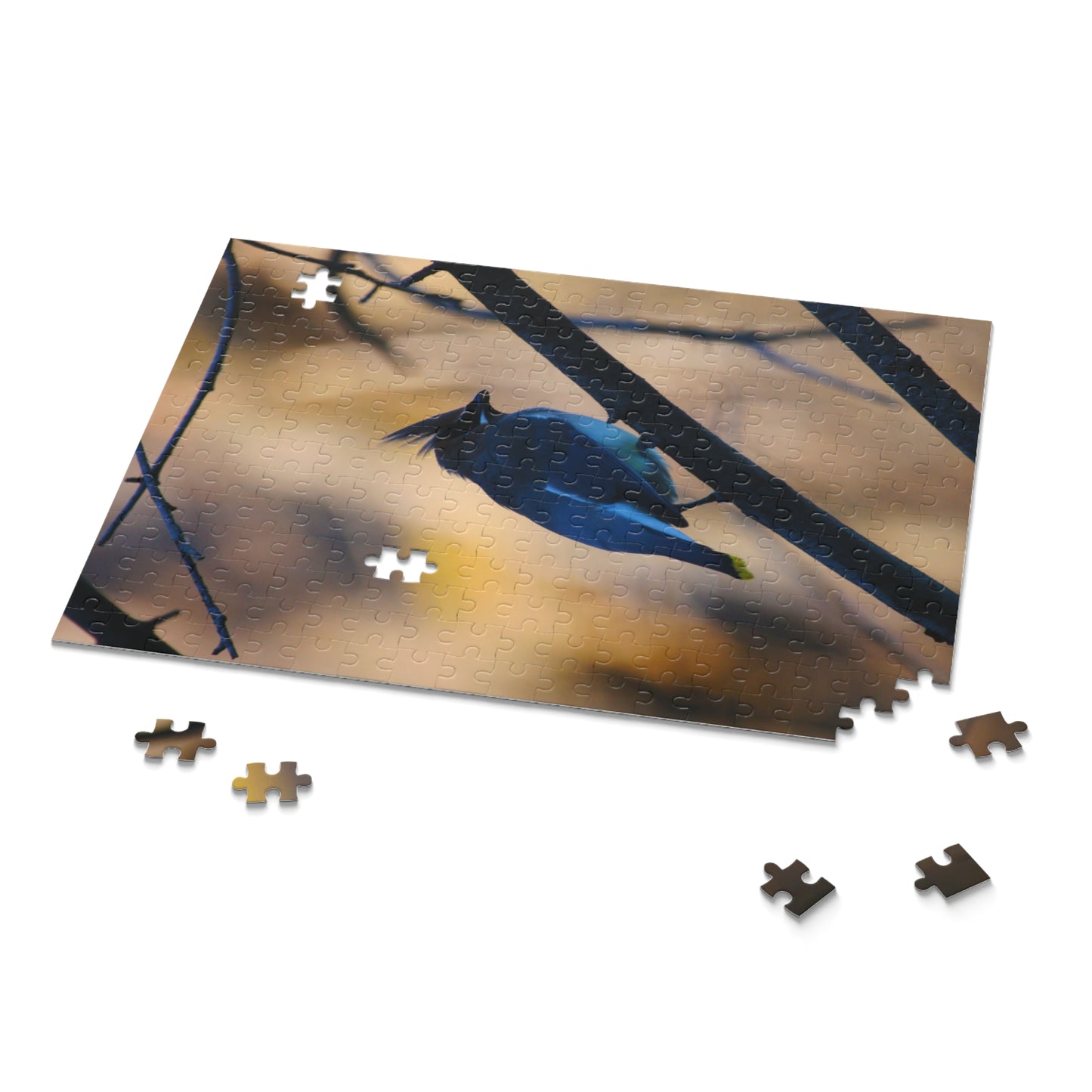 Cedar Waxwing Puzzle (120, 252, 500-Piece)