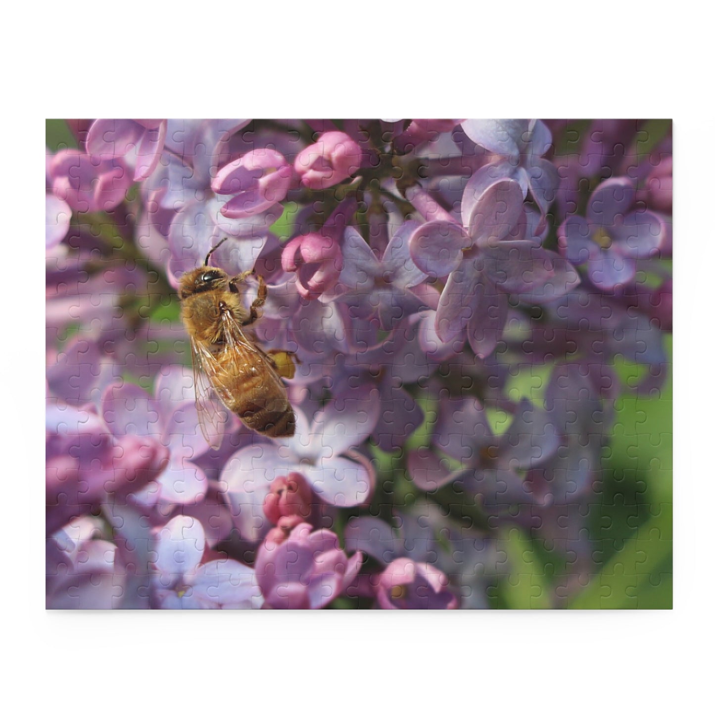 Bee and Lilacs Puzzle (120, 252, 500-Piece)