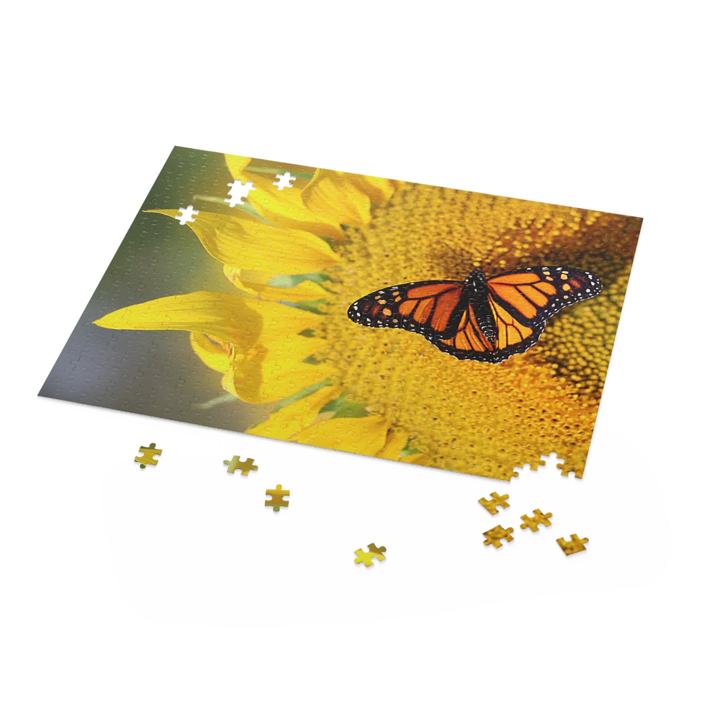 Sunflower & Butterfly (120, 252, 500-Piece)