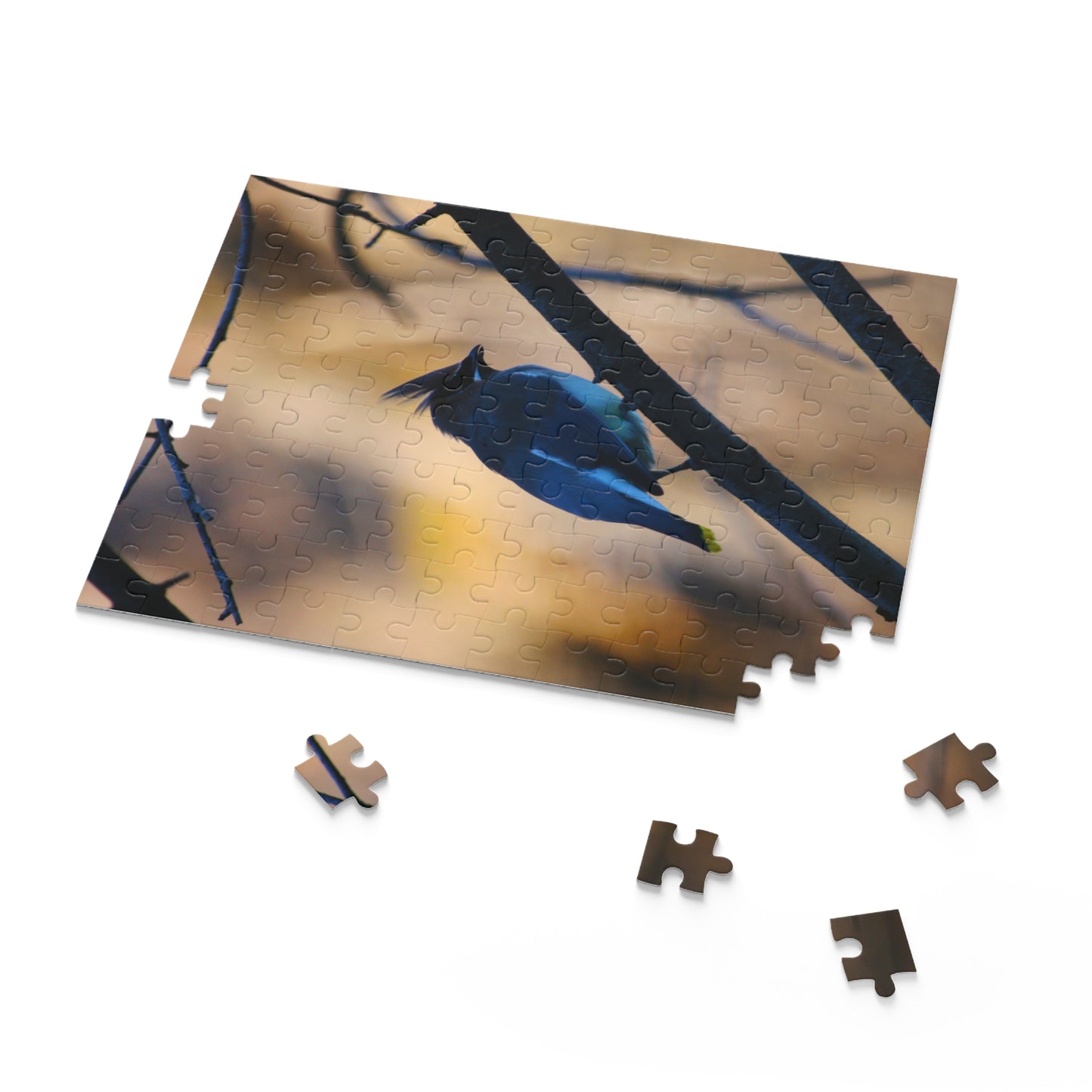 Cedar Waxwing Puzzle (120, 252, 500-Piece)