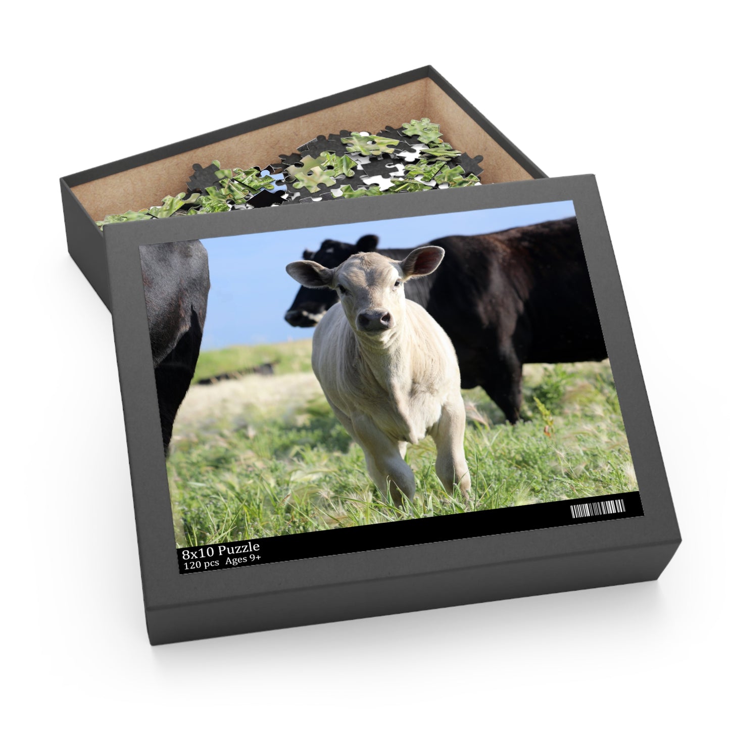 Spring Time Calf Puzzle (120, 252, 500-Piece)