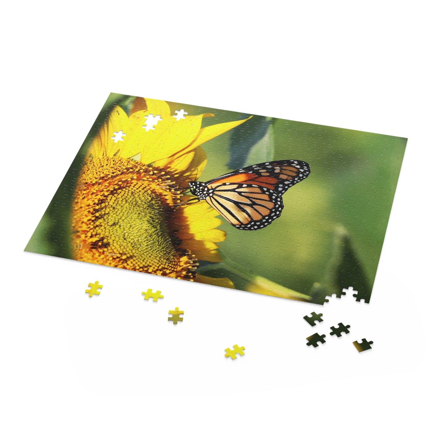 Monarch in August Puzzle (120, 252, 500-Piece)