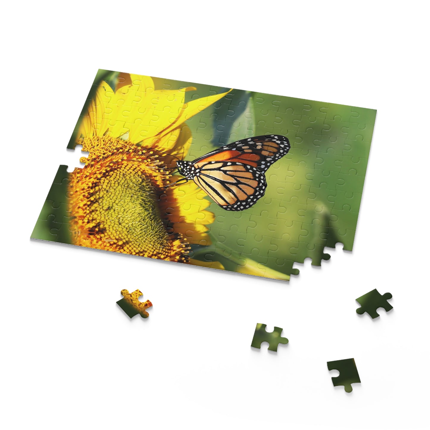 Monarch in August Puzzle (120, 252, 500-Piece)