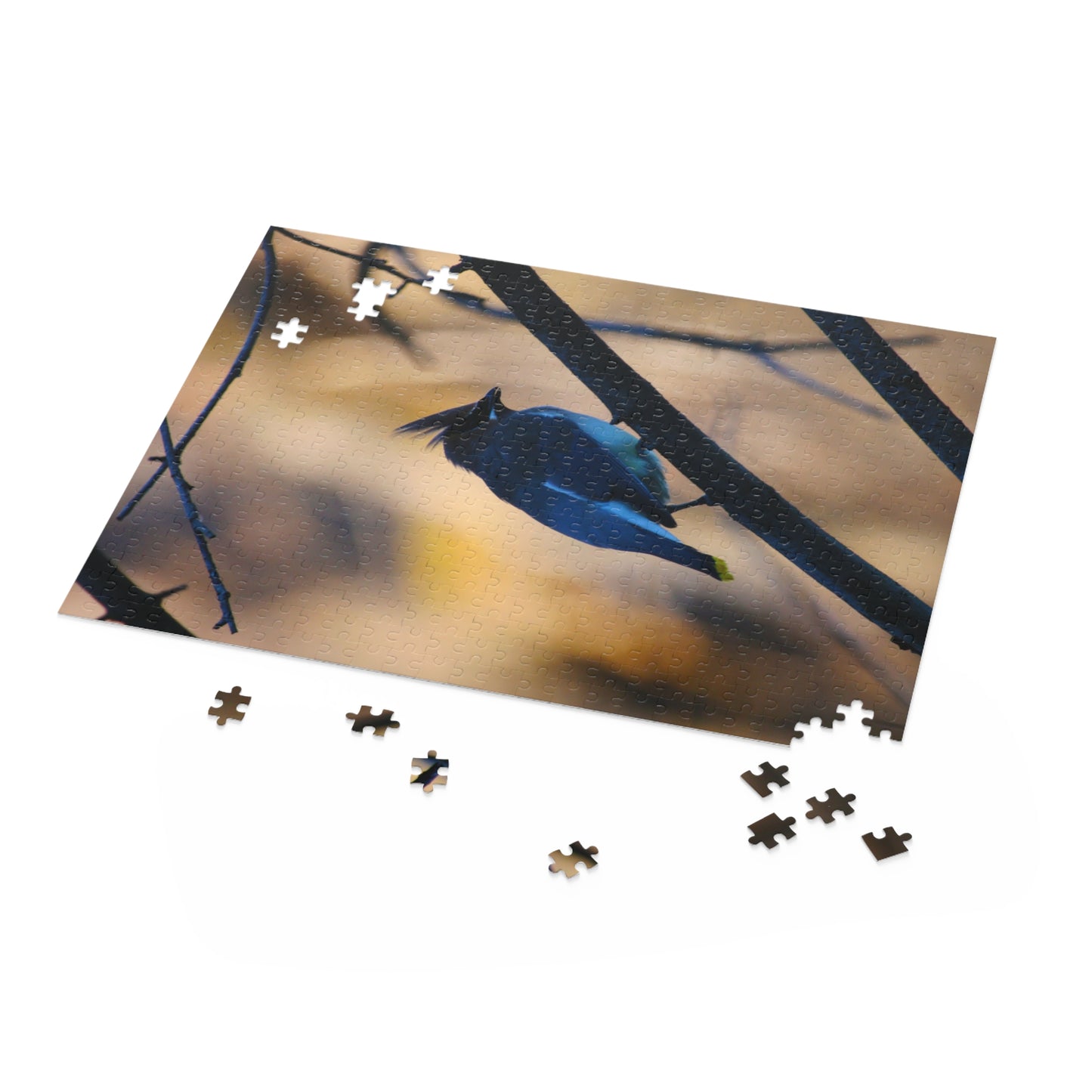 Cedar Waxwing Puzzle (120, 252, 500-Piece)