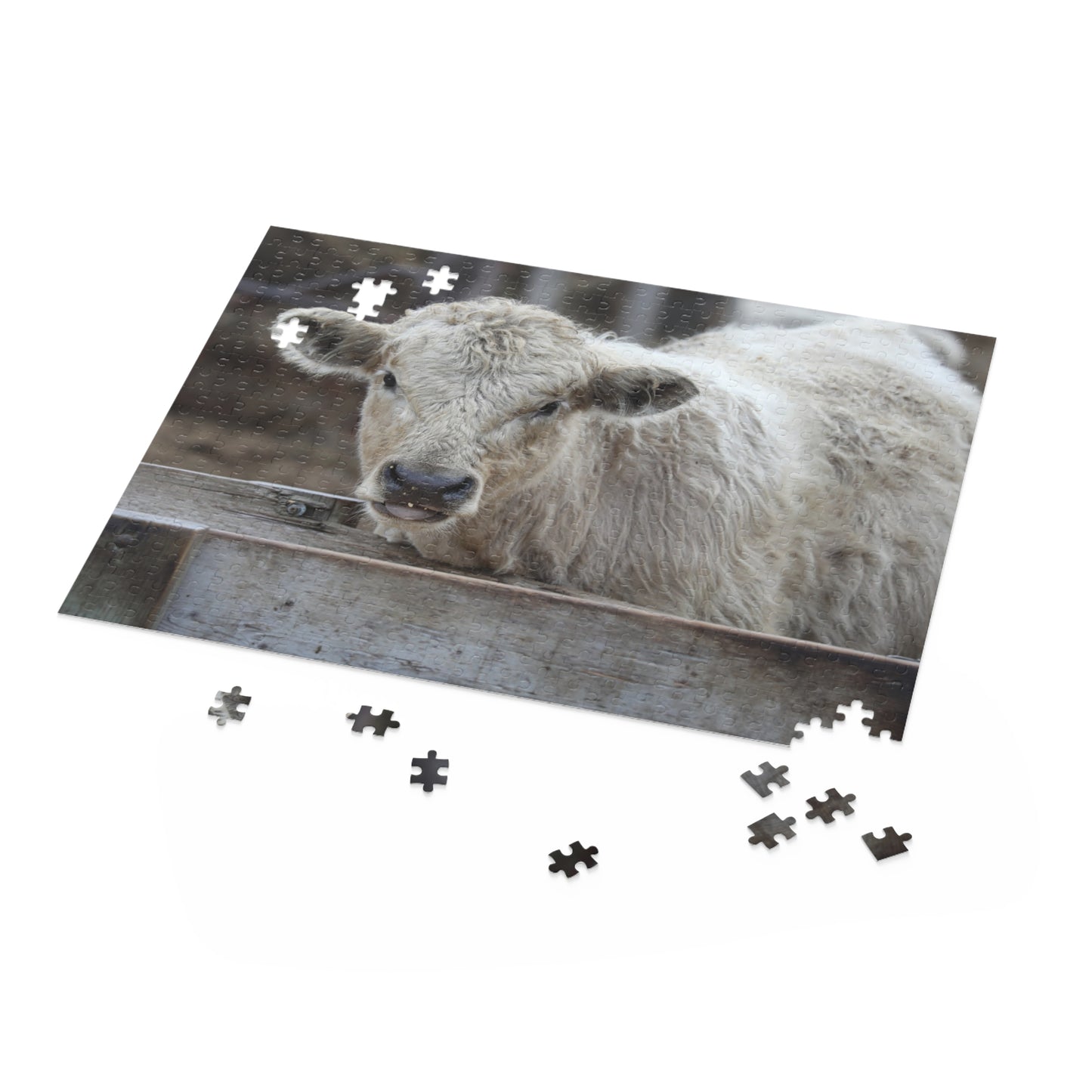 Dinner with Puma Puzzle (120, 252, 500-Piece)