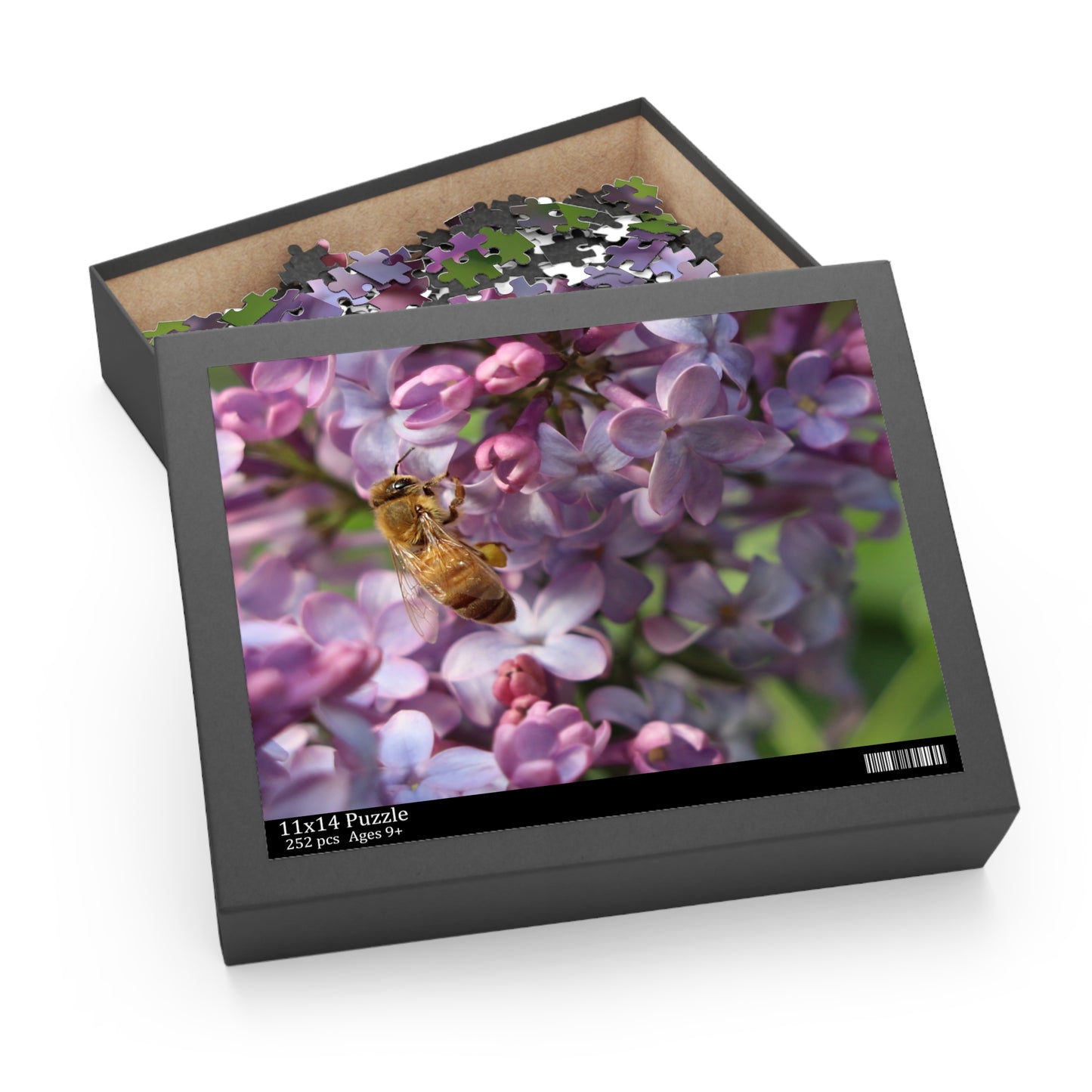 Bee and Lilacs Puzzle (120, 252, 500-Piece)